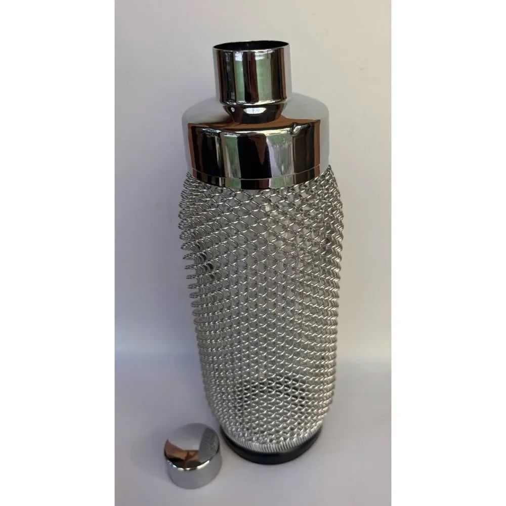 Vintage 1960's Cocktail Glass  Shaker - Picture 6 of 11